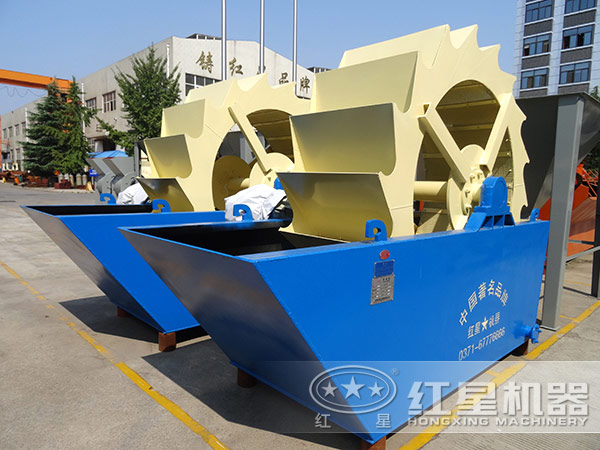 單葉輪式洗砂機(jī)，占地小，處理量小