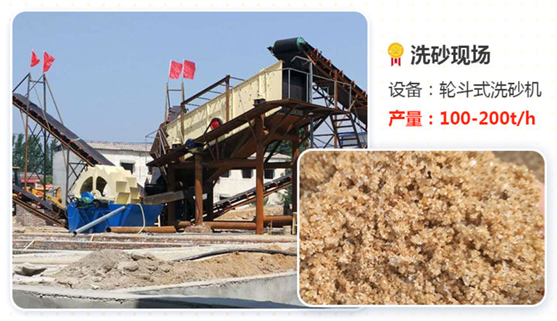 輪式洗砂機產(chǎn)量高、效果好